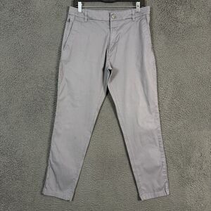 Birddogs Pants Mens 32x30 Gray Slim Fit Stretch Chinos Athleisure Unlined